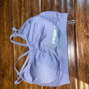 gymshark purple sports bra